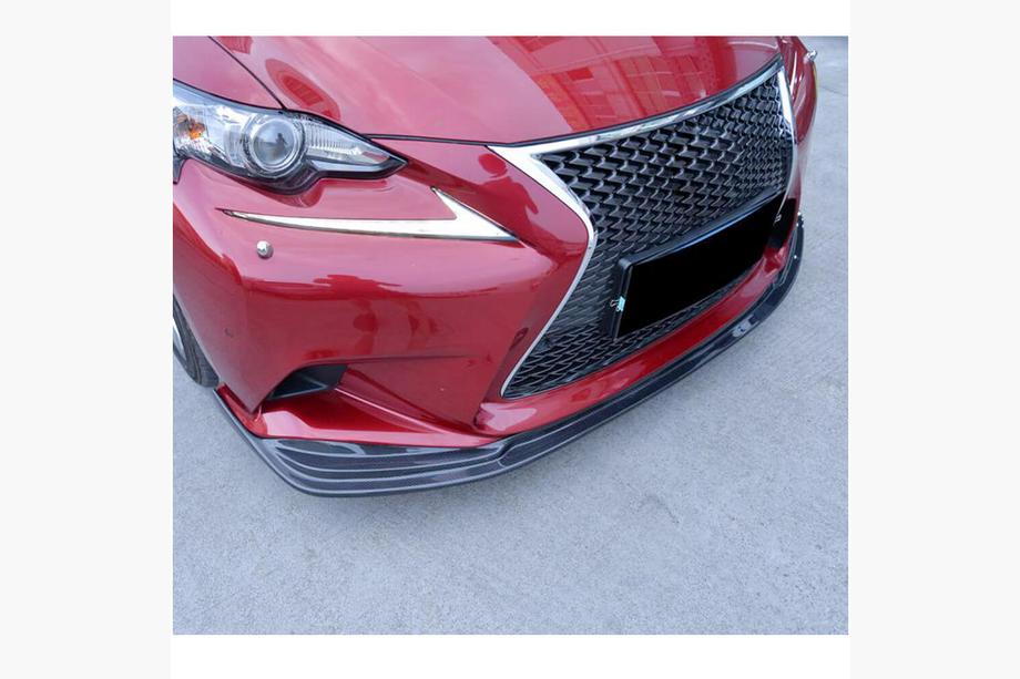 Lexus IS 2013- Frontstoßstangenlippe Aufsatz (für F-Sport 2013-2016, Carbon) Foto 3
