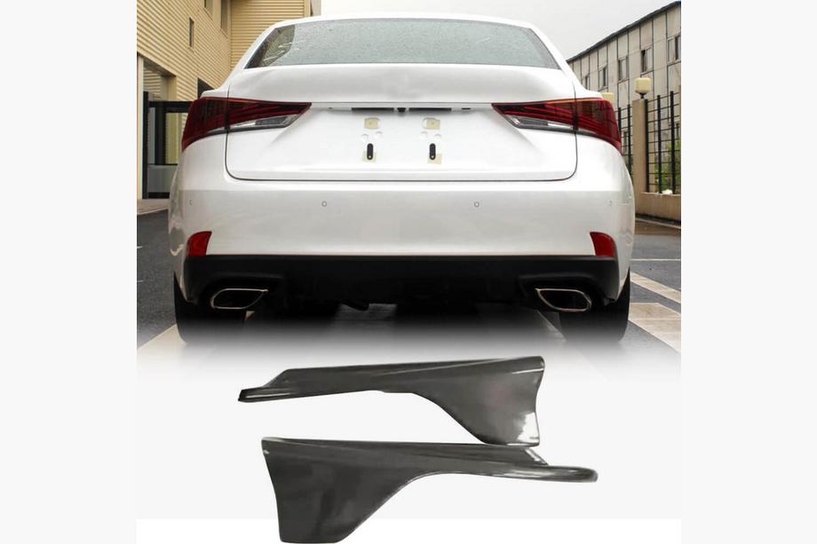 Lexus IS 2013- Heckstoßstangen Flap Abdeckung (für F-Sport Base 2016-2020, Carbon) Image