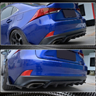 Lexus IS 2013- Heckdiffusor für Stoßstange (Base/F-Sport 2016-2020, Carbon) Foto 1