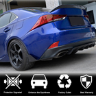 Lexus IS 2013- Heckstoßstangenabdeckung (für Base/F-Sport 2016-2020, Carbon) Foto 3