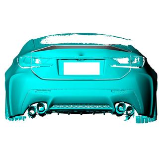 Spoiler (für RC F 2014-2018, Carbon) Lexus RC 200t 2014- Foto 2