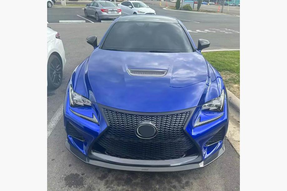 Lexus RC 200t 2014- Frontlippe Aufsatz (für RC F 2014-2018, Carbon) Foto 5