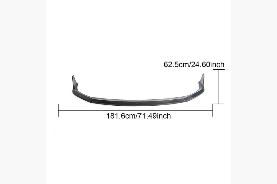 Lexus RC 200t 2014- Frontlippe Aufsatz (für RC F 2014-2018, Carbon) Foto 11