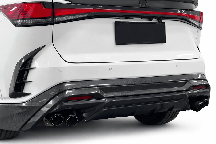 Lexus RX 2022- Carbon-Heckstoßstangenabdeckung Image