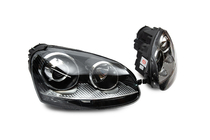 Volkswagen Golf 5 2003-2009 Scheinwerfer vorne mit Linse Black (2 Stk.) Foto 3