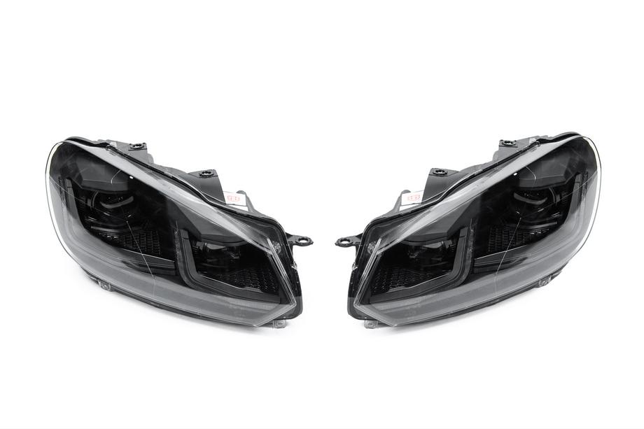 Volkswagen Golf 6 2008-2014 Scheinwerfer vorne Golf 7 Style Black (ohne Steuergeräte, 2 Stk.) Foto 1