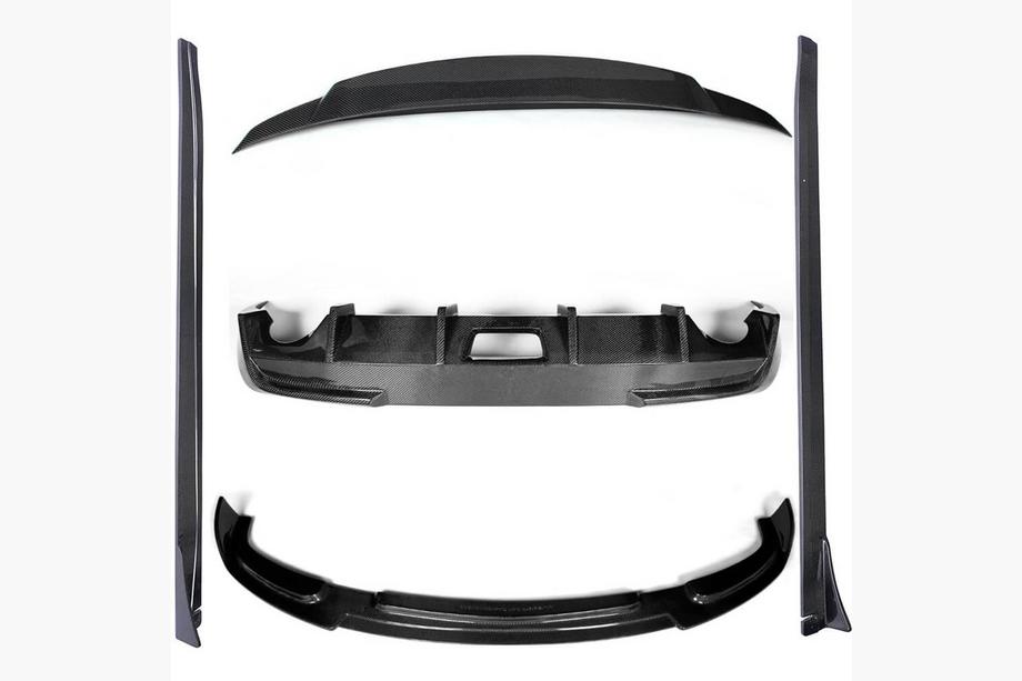Infiniti G25/G35/37 (V36/CV36) 2006-2015 Carbon Bodykit Komplettset (für G37 SD 2009-2013, Carbon) Foto 1