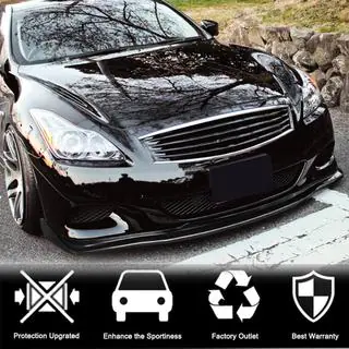 Frontstoßstangenlippe Aufsatz (für G37 Coupe 2009-2013, Carbon) Foto 2
