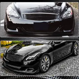Frontstoßstangenlippe Aufsatz (für G37 Coupe 2009-2013, Carbon) Foto 3
