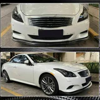 Frontstoßstangenlippe Aufsatz (für G37 Coupe 2009-2013, Carbon) Foto 4