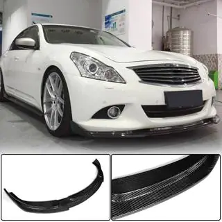 Frontstoßstangenlippe Aufsatz (für G37 SD 2009-2013, Carbon) Foto 1