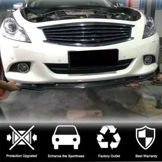 Frontstoßstangenlippe Aufsatz (für G37 SD 2009-2013, Carbon) Foto 2