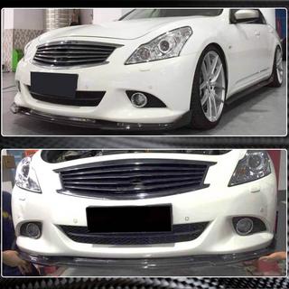 Frontstoßstangenlippe Aufsatz (für G37 SD 2009-2013, Carbon) Infiniti G25/G35/37 (V36/CV36) 2006-2015 Foto 3