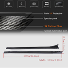 Infiniti G25/G35/37 (V36/CV36) 2006-2015 Seitenschweller (für G37 SD 2009-2013, Carbon) Foto 5