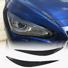 Infiniti Q50/Q60 2013-2024 Scheinwerferblenden (für Q50 2014-2017, Carbon) Foto 1
