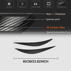Infiniti Q50/Q60 2013-2024 Scheinwerferblenden (für Q50 2014-2017, Carbon) Foto 5