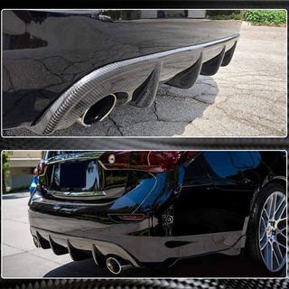 Heckdiffusor V1 für Q50 Base/Sport 2014-2017, Carbon Infiniti Q50/Q60 2013-2024 Foto 4