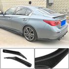 Infiniti Q50/Q60 2013-2024 Heckstoßstangenabdeckung Carbon für Q50 Base/Sport 2014-2017 Foto 1