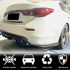 Infiniti Q50/Q60 2013-2024 Heckstoßstangenabdeckung Carbon für Q50 Base/Sport 2014-2017 Foto 2
