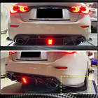 Infiniti Q50/Q60 2013-2024 Heckstoßstangenabdeckung Carbon für Q50 Base/Sport 2014-2017 Foto 3