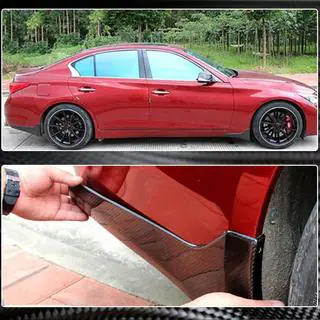 Schmutzfänger (für Q50 Base/Sport 2014-2017, Carbon) Infiniti Q50/Q60 2013-2024 Foto 3