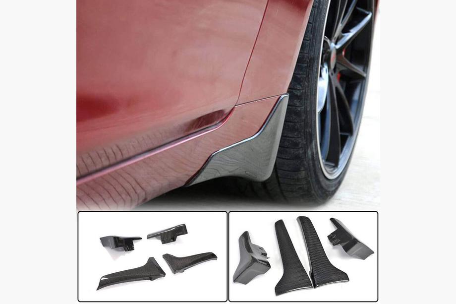 Infiniti Q50/Q60 2013-2024 Schmutzfänger (für Q50 Base/Sport 2014-2017, Carbon) Image
