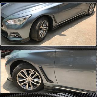Carbon Abdeckungen für vordere Kotflügel (für Q50 Base/Sport 2014-2020) Foto 3