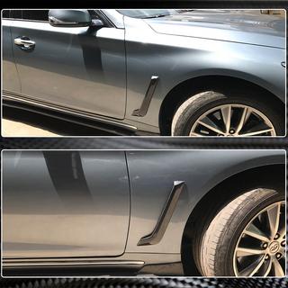 Carbon Abdeckungen für vordere Kotflügel (für Q50 Base/Sport 2014-2020) Foto 4