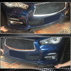 Infiniti Q50/Q60 2013-2024 Frontlippe V2 für Q50 Base 2014-2017 Carbon Foto 3