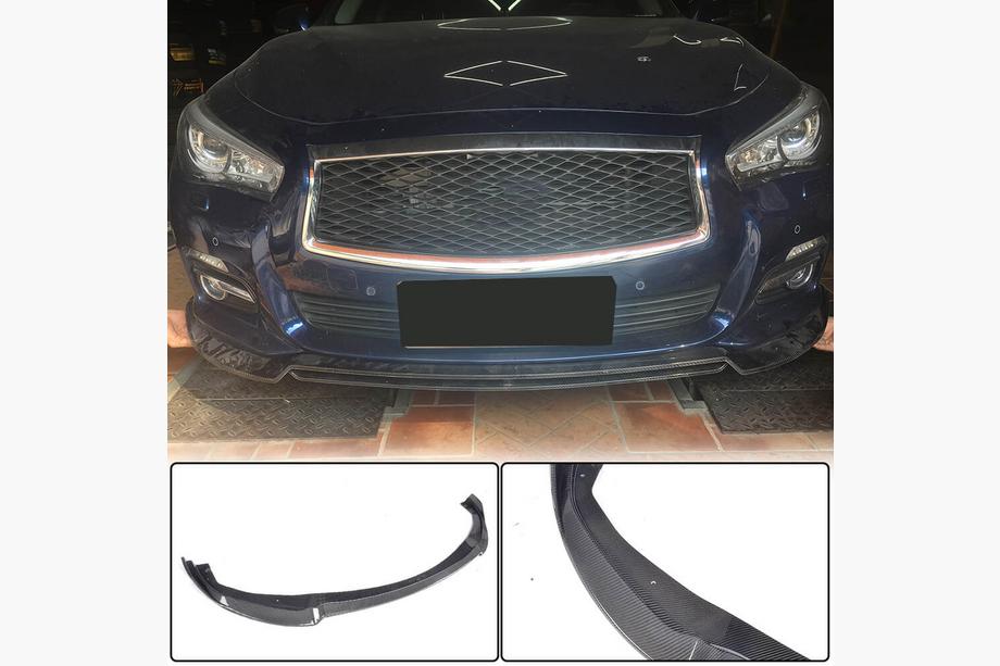 Infiniti Q50/Q60 2013-2024 Frontlippe V2 für Q50 Base 2014-2017 Carbon Image