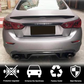Heckdiffusor V3 für Q50 Base/Sport 2014-2017, Carbon Infiniti Q50/Q60 2013-2024 Foto 2