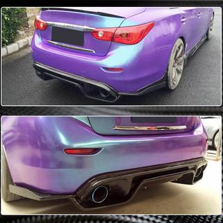 Heckdiffusor V3 für Q50 Base/Sport 2014-2017, Carbon Infiniti Q50/Q60 2013-2024 Foto 4