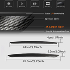 Infiniti Q50/Q60 2013-2024 Kofferraumdeckel Abdeckung (für Q50 Base/Sport 2014-2017, Carbon) Foto 5