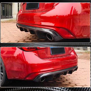 Heckdiffusor V2 für Q50 Base/Sport 2018-2023 Carbon Infiniti Q50/Q60 2013-2024 Foto 3