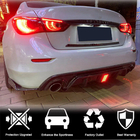 Infiniti Q50/Q60 2013-2024 Heckdiffusor V3 (für Q50 Base/Sport 2018-2023, Carbon) Foto 3