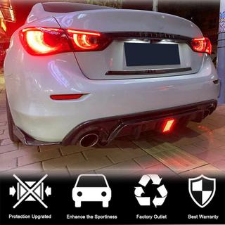 Heckdiffusor V3 (für Q50 Base/Sport 2018-2023, Carbon) Infiniti Q50/Q60 2013-2024 Foto 3