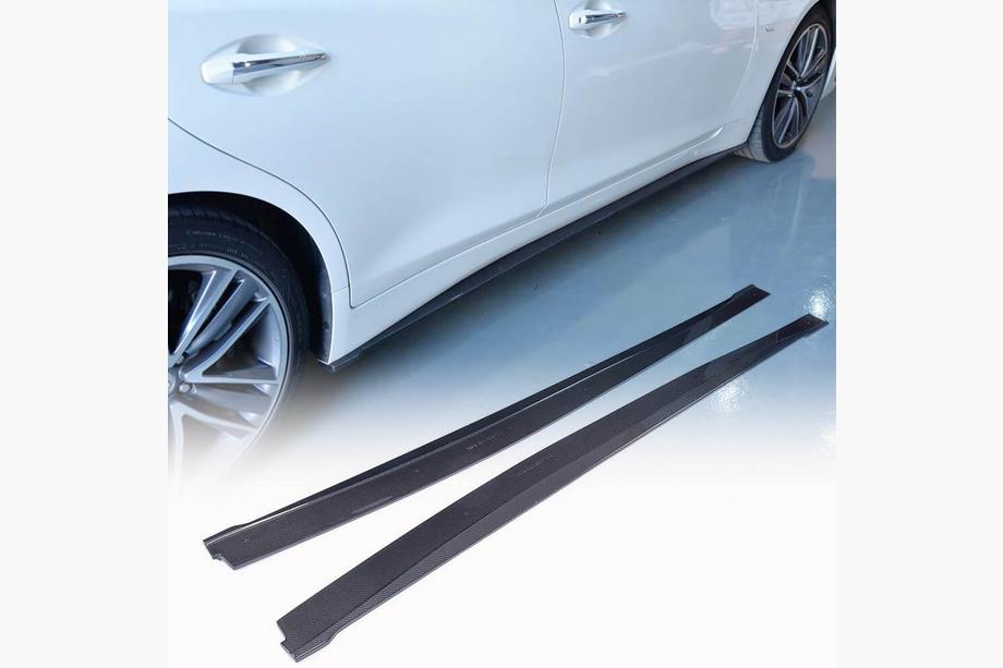 Infiniti Q50/Q60 2013-2024 Seitenschweller V2 (für Q50, Carbon) Image