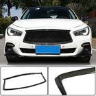 Infiniti Q50/Q60 2013-2024 Kühlergrill Umrandung (für Q50 2018-2022, Carbon) Foto 2