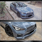 Infiniti Q50/Q60 2013-2024 Frontlippe V1 für Q50 Sport 2014-2017 Carbon Foto 4