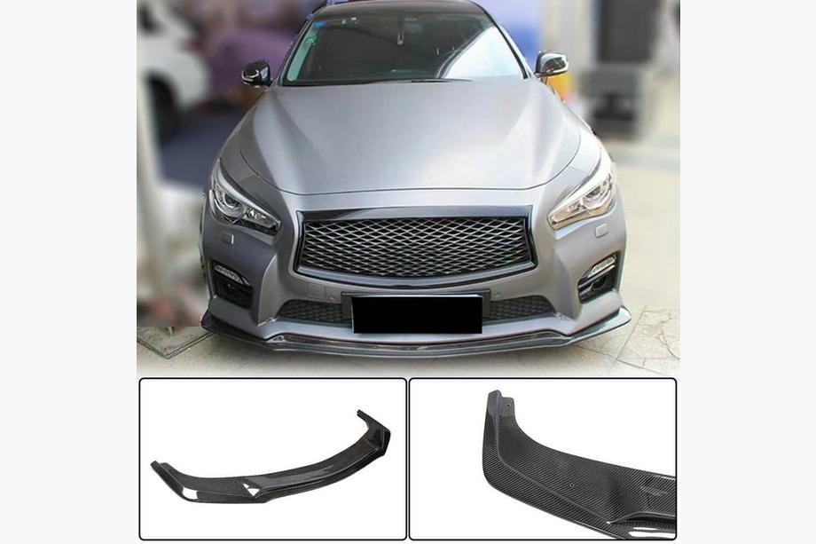 Infiniti Q50/Q60 2013-2024 Frontlippe V1 für Q50 Sport 2014-2017 Carbon Image