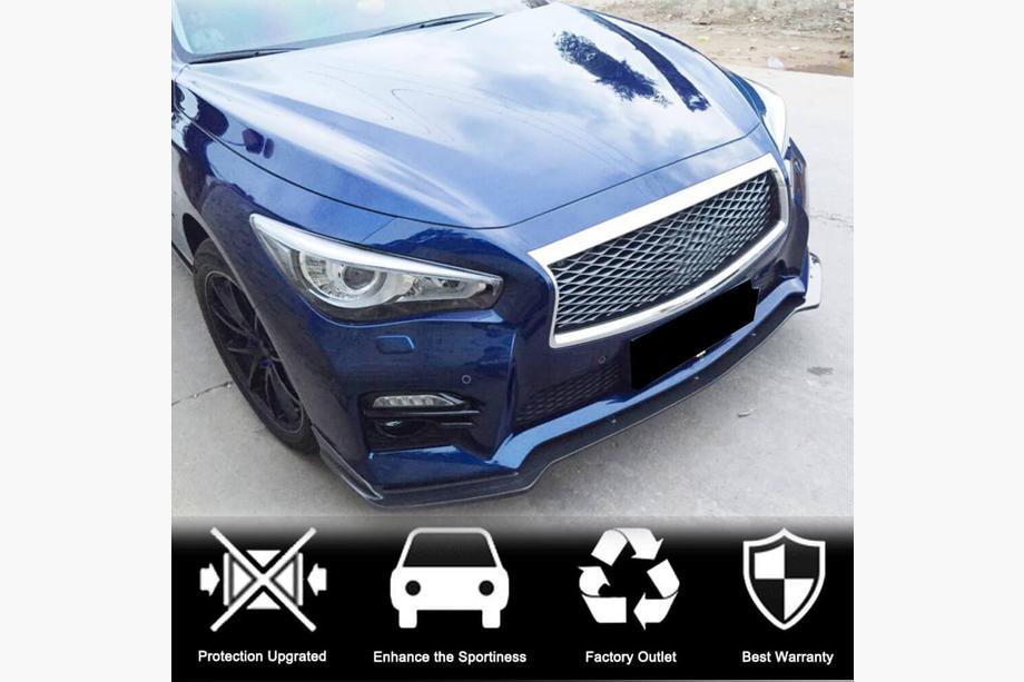 Infiniti Q50/Q60 2013-2024 Frontlippe V2 für Q50 Sport 2014-2017 Carbon Foto 2