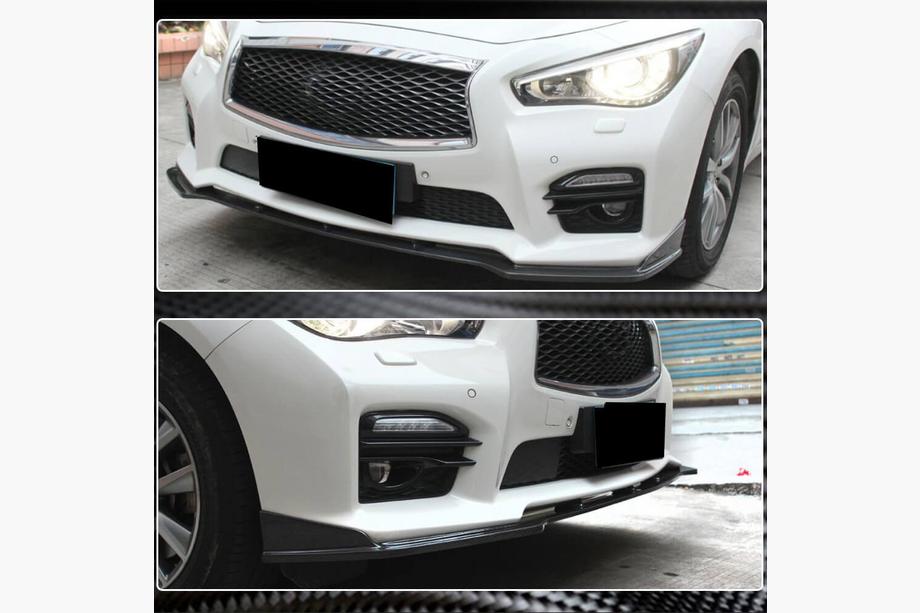 Infiniti Q50/Q60 2013-2024 Frontlippe V2 für Q50 Sport 2014-2017 Carbon Foto 4