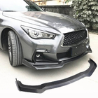 Infiniti Q50/Q60 2013-2024 Frontlippe V2 für Q50 Sport 2018-2022 Carbon Foto 1
