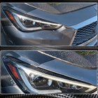 Infiniti Q50/Q60 2013-2024 Scheinwerferblenden (für Q60 2016-2022, Carbon) Foto 5