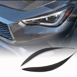 Scheinwerferblenden (für Q60 2016-2022, Carbon) Infiniti Q50/Q60 2013-2024 Foto 1