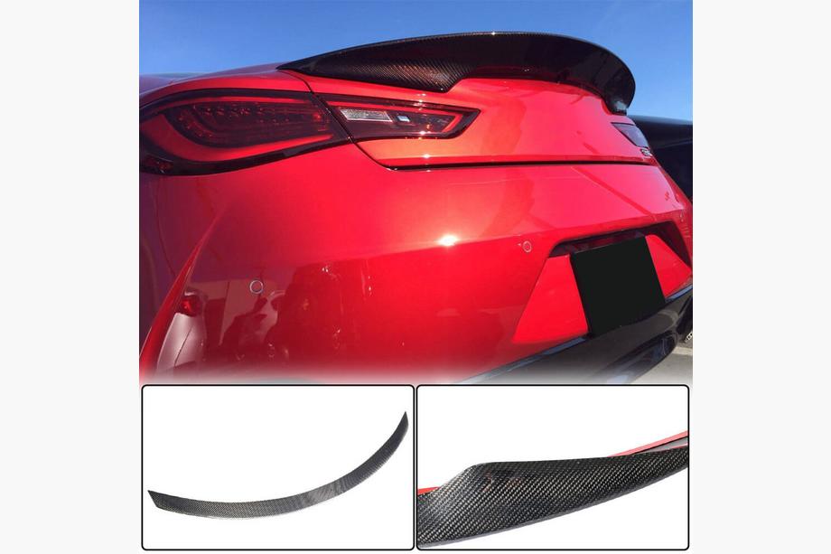 Infiniti Q50/Q60 2013-2024 Spoiler V4 (für Q60 2016-2022, Carbon) Image