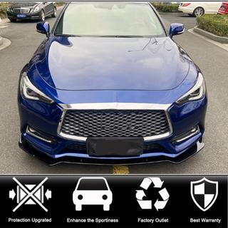 Frontlippe V2 für Q60 2016-2022 Carbon Infiniti Q50/Q60 2013-2024 Foto 2