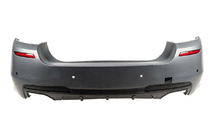 BMW 5 Series F10/F11 2010–2016 Heckstoßstange mit M-Performance Diffusor (für F10, für beidseitige Doppelabgasanlage) Foto 1