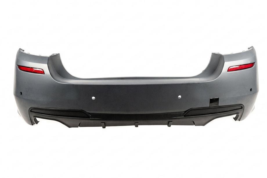BMW 5 Series F10/F11 2010–2016 Heckstoßstange mit M-Performance Diffusor (für F10, für beidseitige Doppelabgasanlage) Image