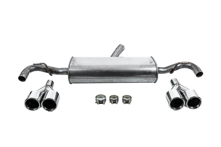BMW X3 F25 2011-2018 Abgasanlage mit M-Sport Endrohrblenden Foto 1